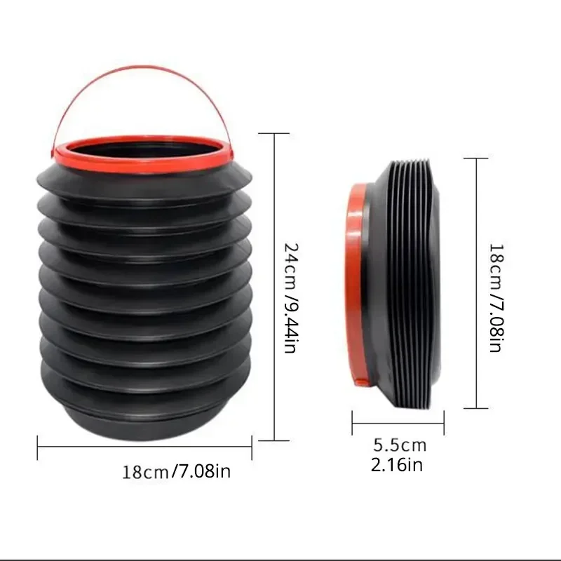 Auto Mülleimer Fall Lagerung Box Faltbare Mülleimer für Wasser Typ Mülleimer Auto Innen Zubehör