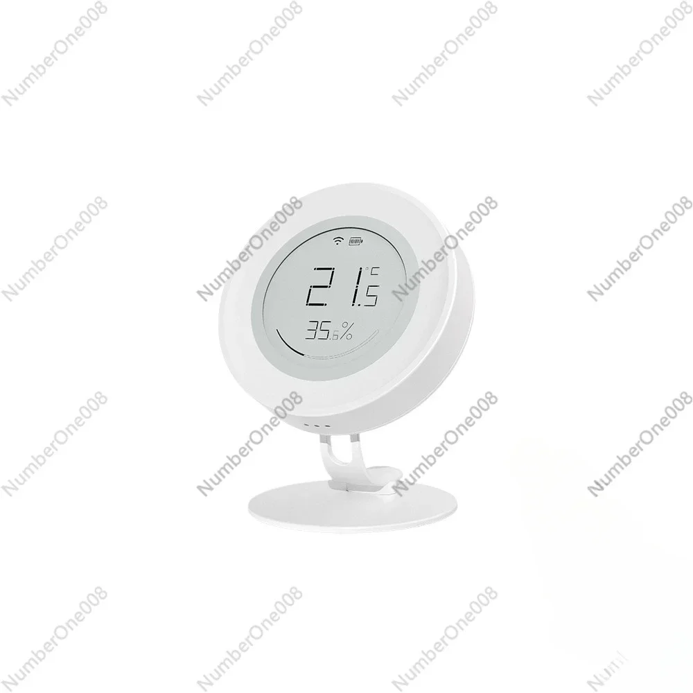 Smart Smiley Face Temperature and Humidity Sensor Simple Electronic Ink Screen Detection App Remote Control