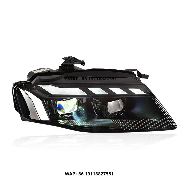 

Car Styling Head Lamp for A4 2008-2012 Headlight Assembly LED DRL Projector Lens Dynamic Accessories