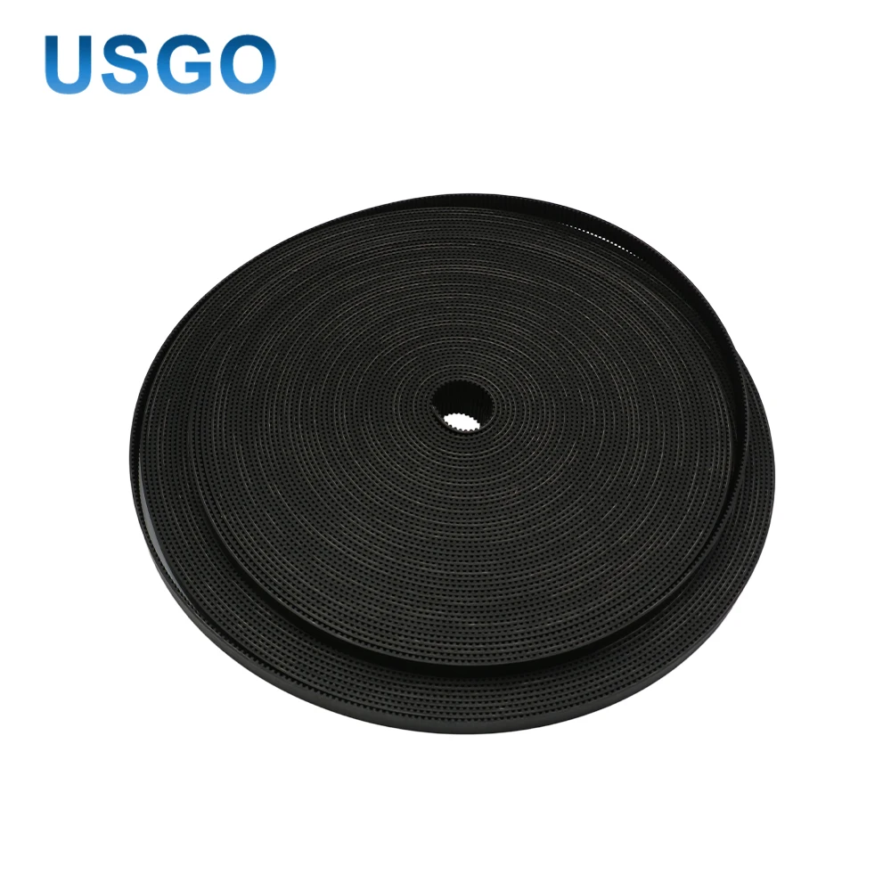 USGO HTD3M Timing Belt Open Ended PU Polyurethane Belt Width 5mm - 40mm Transmission Parts for Laser Cutting Engravine Machine