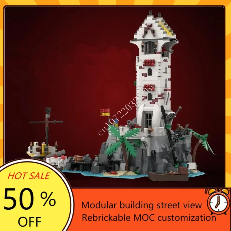 

1922 PCS MOC Medieval Castle Custom Puzzle Crimson Cove Tower Technical DIY Technology Assembly Set Toy For Child Holiday Gift