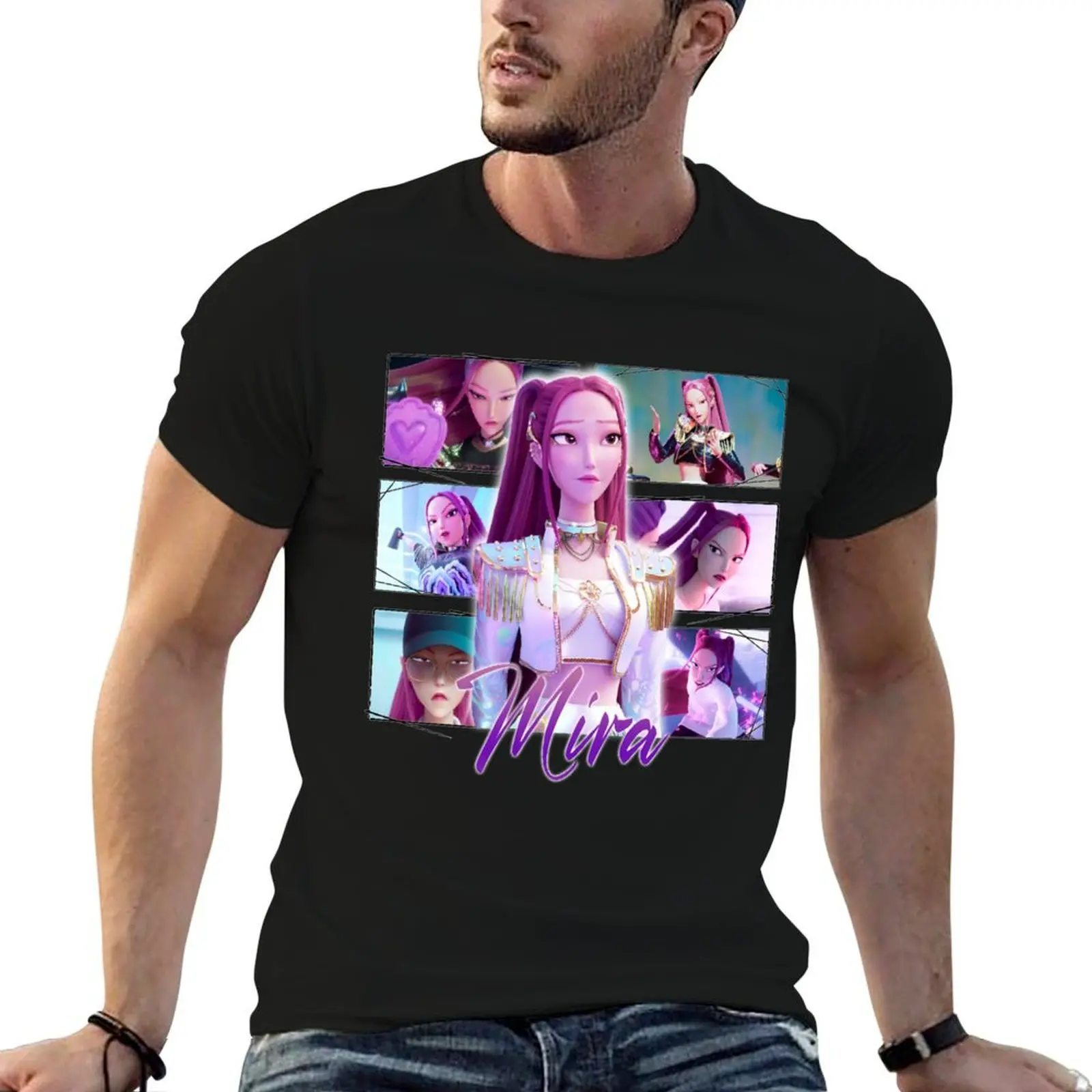 

Mira HuntRix T-Shirt funny t shirts cotton t shirts for man cotton funny T-Shirt