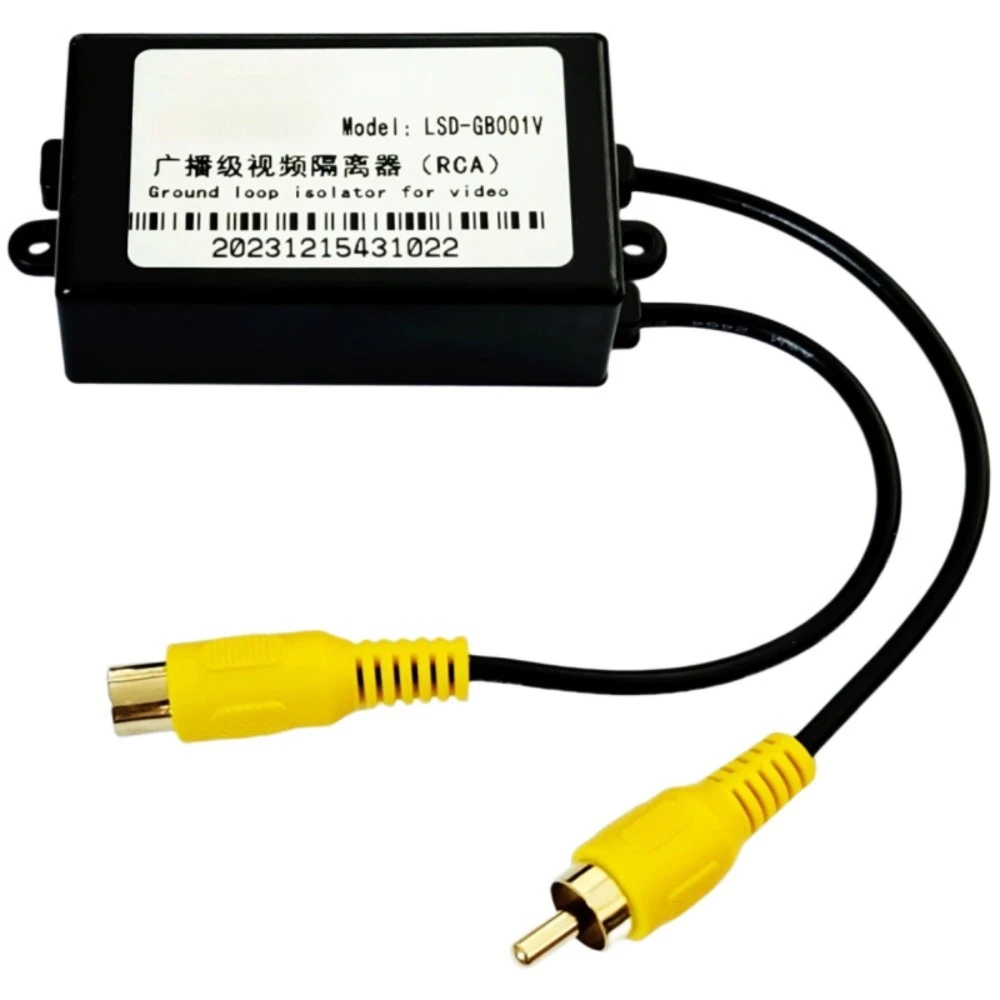 

Vehicle Video Interference Eliminator Remove Horizontal Lines and Snowflakes for Car Camera