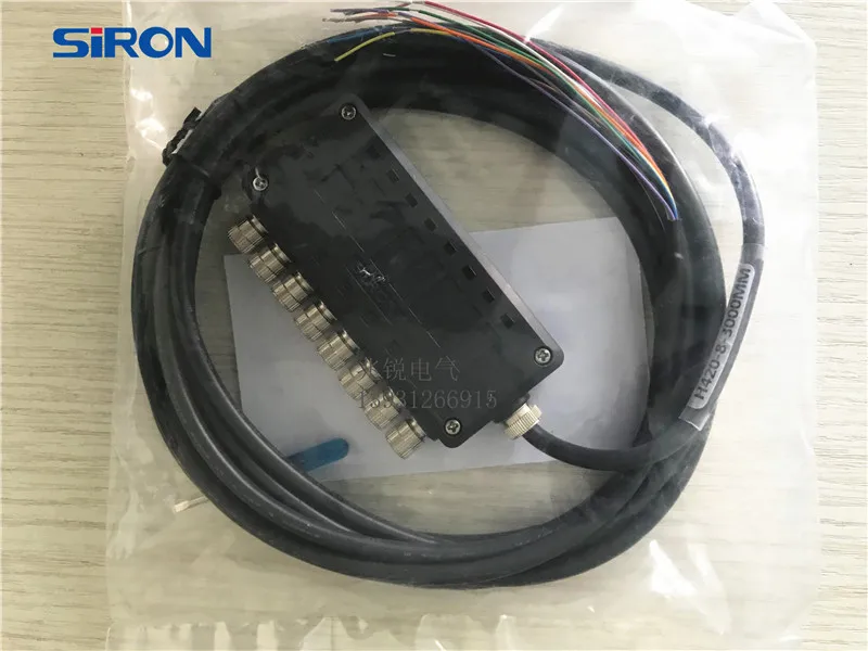 SIRON الأصلي 4/6/8 بت مستشعر صغير مقاوم للماء صندوق وصلات LED مؤشر H420-4/6/8