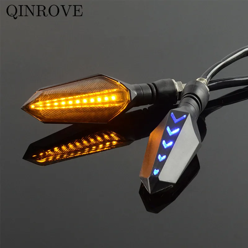 LED 12V Motorcycle Turn Signal Light Flowing Indicator Lamp Universal For Suzuki SV400 SV650 GSX S750 GSX1400  Bandit 650 Vstrom