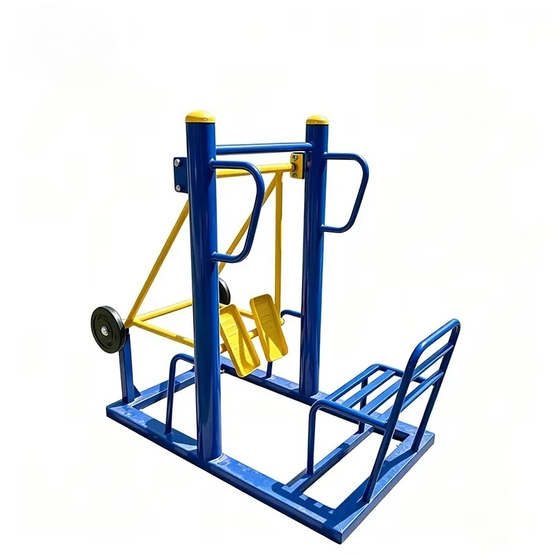 Outdoor Leg Press Machine Seated Leg Press Gym Equipment Pedaling Machine Fitness Equipment for Park/community