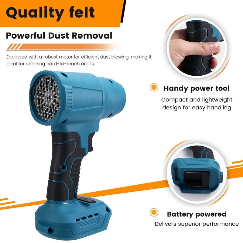 Cordless Dust Blower For  18V Battery Portable Electric Dust Blower Power Tool Battery