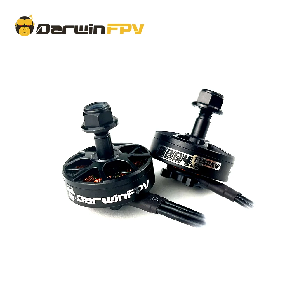 Motor impermeável sem escova DarwinFPV HULK, 2204.5, 1750KV, 2450KV