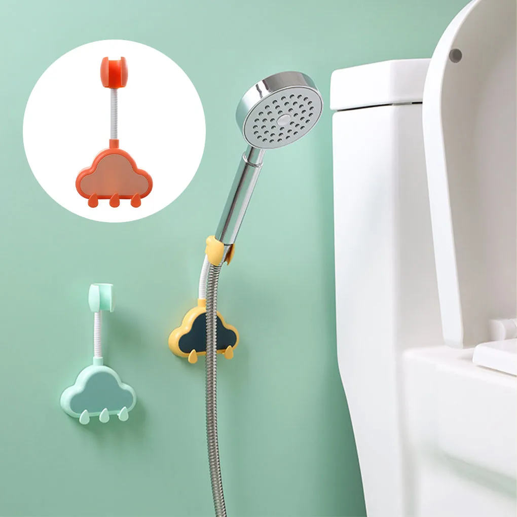 Support de pomme de douche avec crochets, base de buse de remplacement