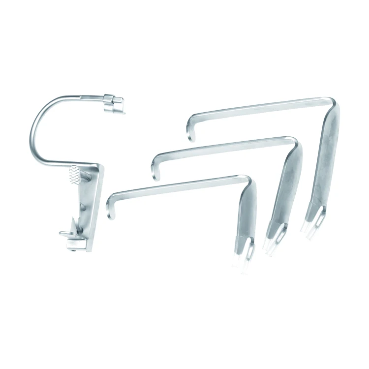 Anesthesia Mouth gag with fiber, Davis Boyle Mouth Gag, ENT Laryngeal instruments