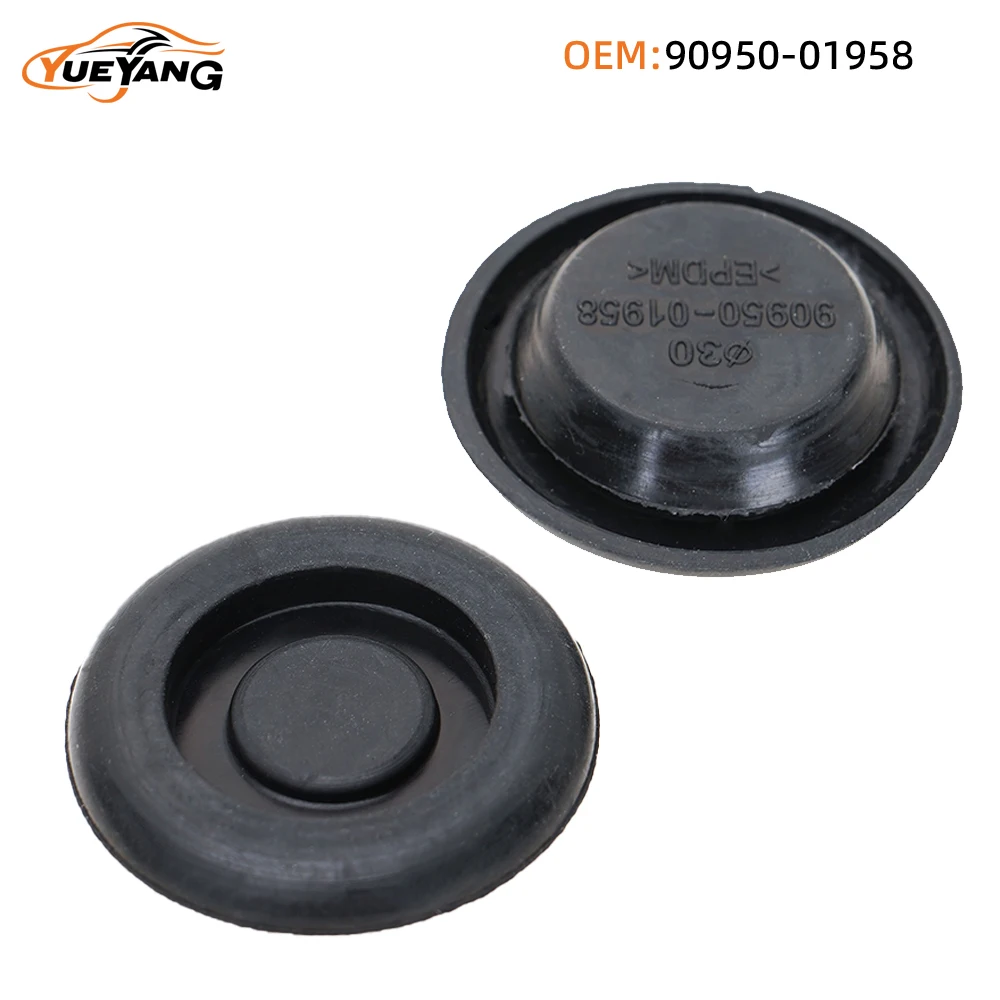 

YUEYANG 90950-01958 Door shell hole plug for Toyota Lexus Camry Highlander Rubber hole plug for car door shell, body floor