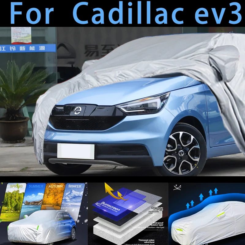 

For Cadillac ev3 Car protective cover,sun protection,rain protection, UV protection,dust prevention auto paint protective