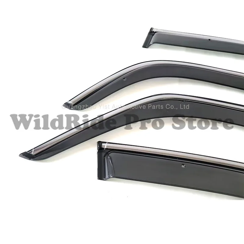 1 set Rain Visors for Suzuki SX4 Hatchback Window Deflectors Sunny Rain Guards Factory Direct Sale