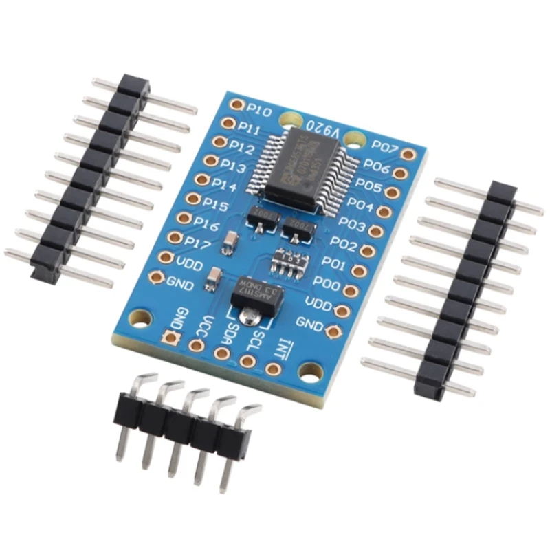 PCF8575 16-bit bidirectional I/O expander module expansion port board I²C communication control