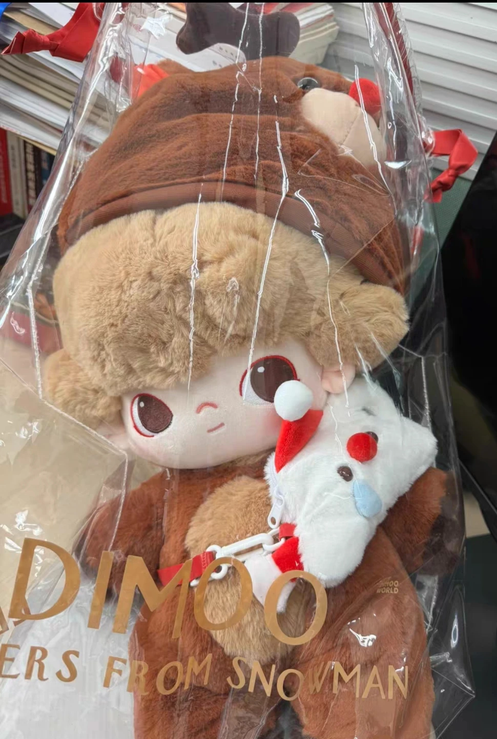 Original POPMART Dimoo Series Cotton Doll Unicorn By Your Side Cute Toy Figure Exquisite Blind Box Surprise Xmas Gift