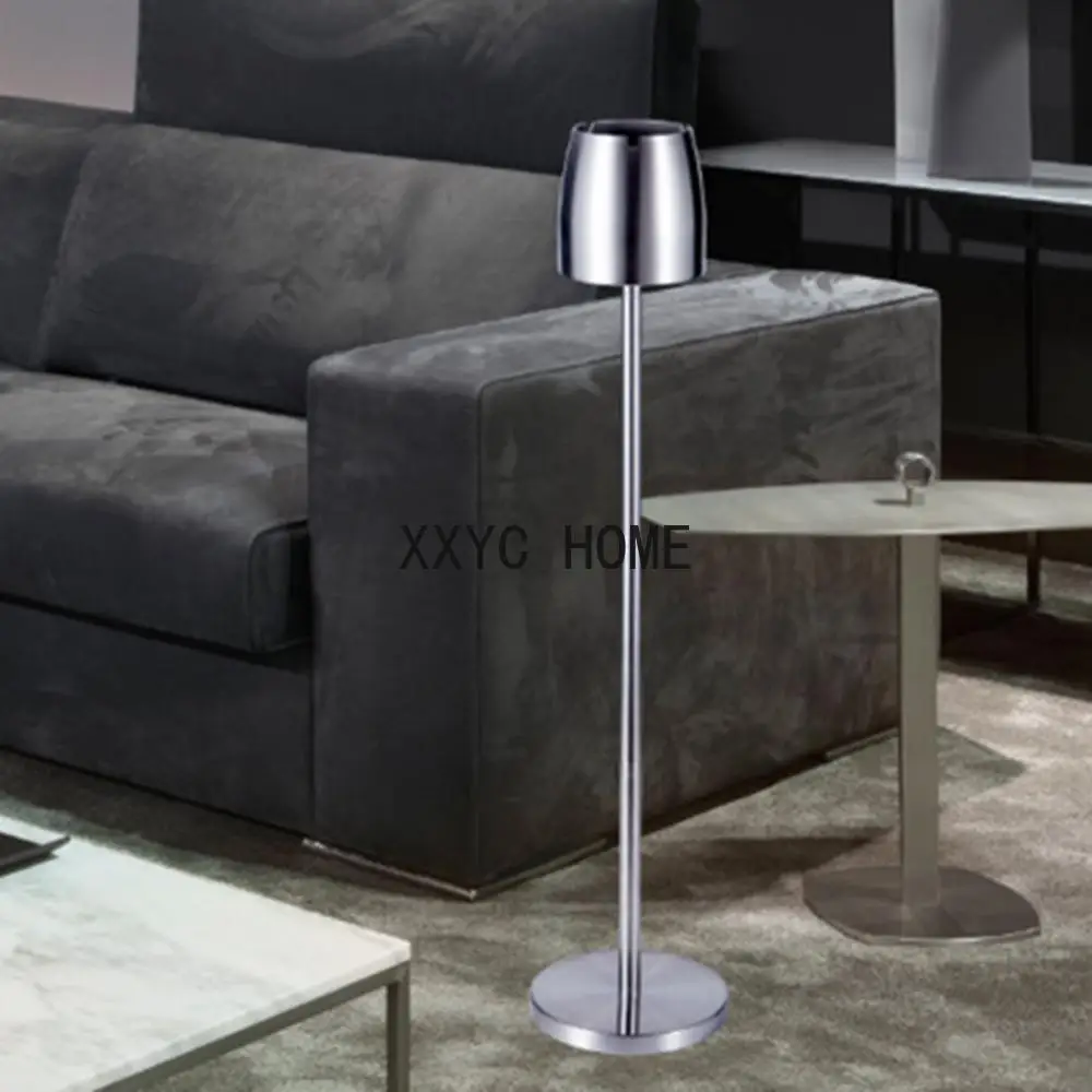 

Stainless Steel Ashtray Portable Outdoor Windproof Telescopic Floor Standing Ashtray for Hotel Party Bar Desktop Ashtray