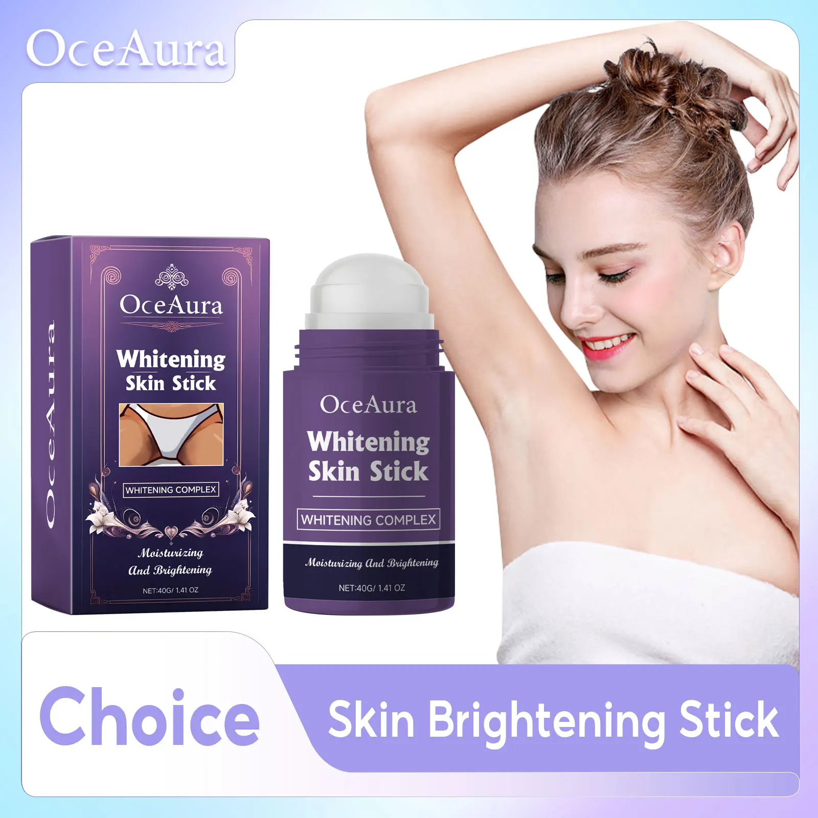 

Brightening Skin Cream Improve Dullness Reduce Melanin Lightening Body Moisturizer Elbow Knee Inner Thigh Armpit Bleaching Stick