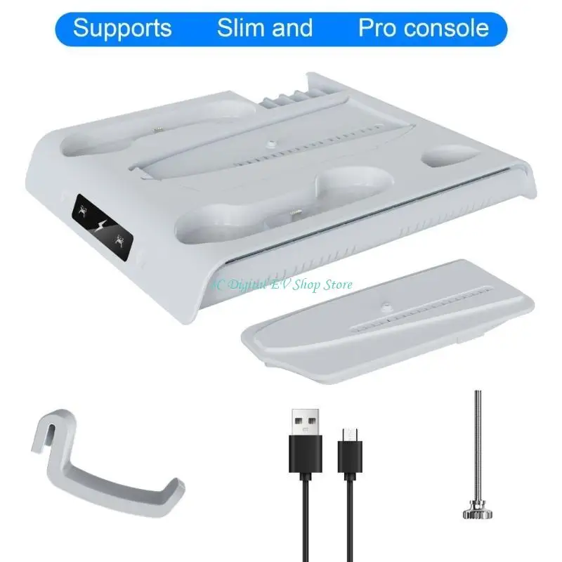E74D Gaming Consoles Cooling Dock High Performances Cooling Base for P5 P5