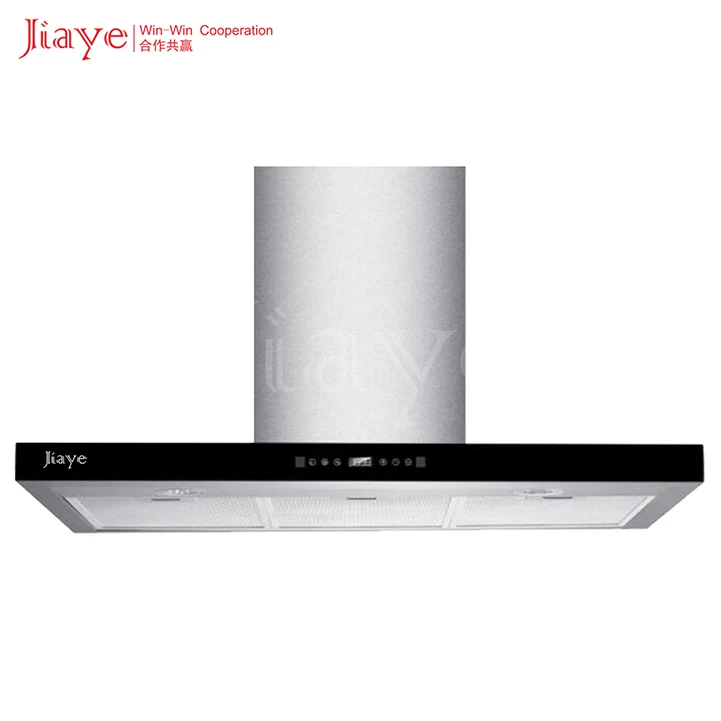 주방용 T자형 수직 레인지 후드 벽걸이 스테인리스 스틸 배기 후드