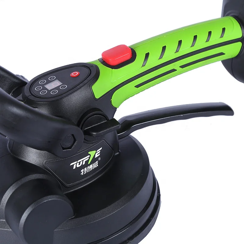 Factory direct high efficient handheld 21v ceramic tile laying vibrator tling tools suction cup
