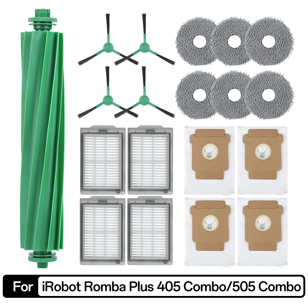 �y�Z�[�����ziRobot Roomba Plus 405 / 505 Combo�Ή� ���C�����[���[ �T�C�h�u���V HEPA�t�B���^�[ ���b�v�N���X �_�X�g�o�b�O ���{�b�g�|���@�A�N�Z�T���[