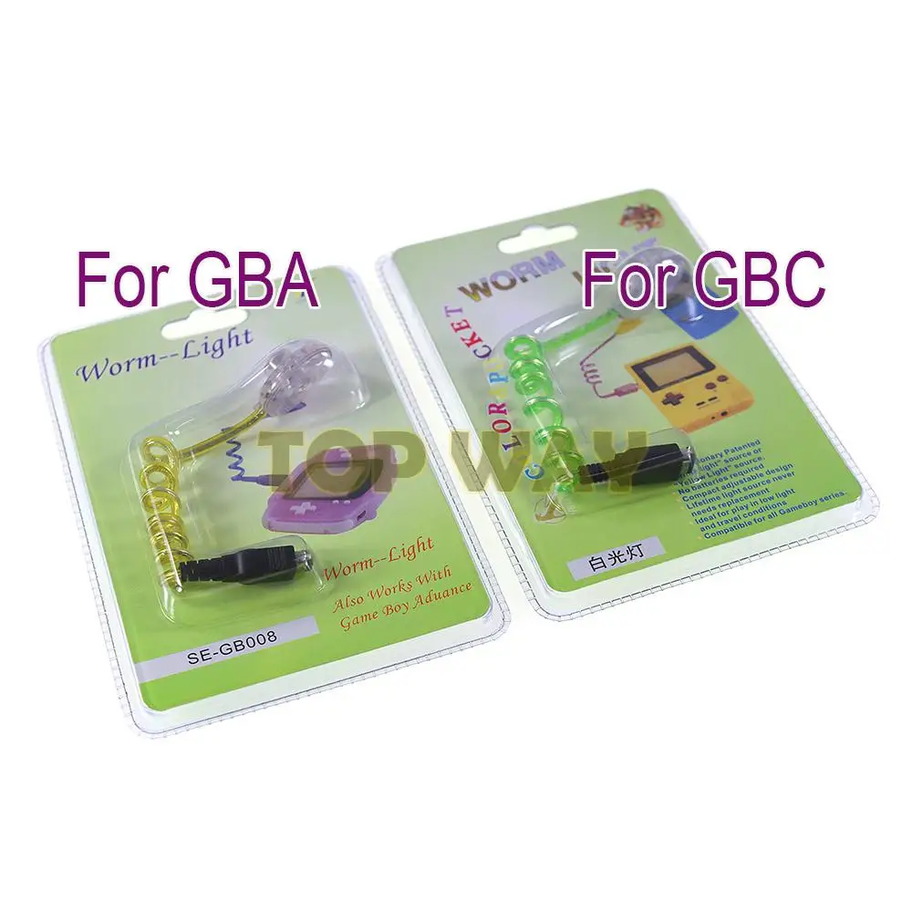 

5 шт., высококачественные новые гибкие червячные светодиодные лампы с подсветкой для консоли Nintendo Gameboy GBA GBC GBP