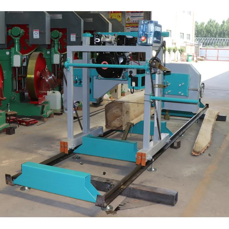 

YG Customized Full Automatic Woodworking Petrol Log Mills Bandsaw Portable Wood Sawmill Gas Powered Machine Mobile Manufacture I
