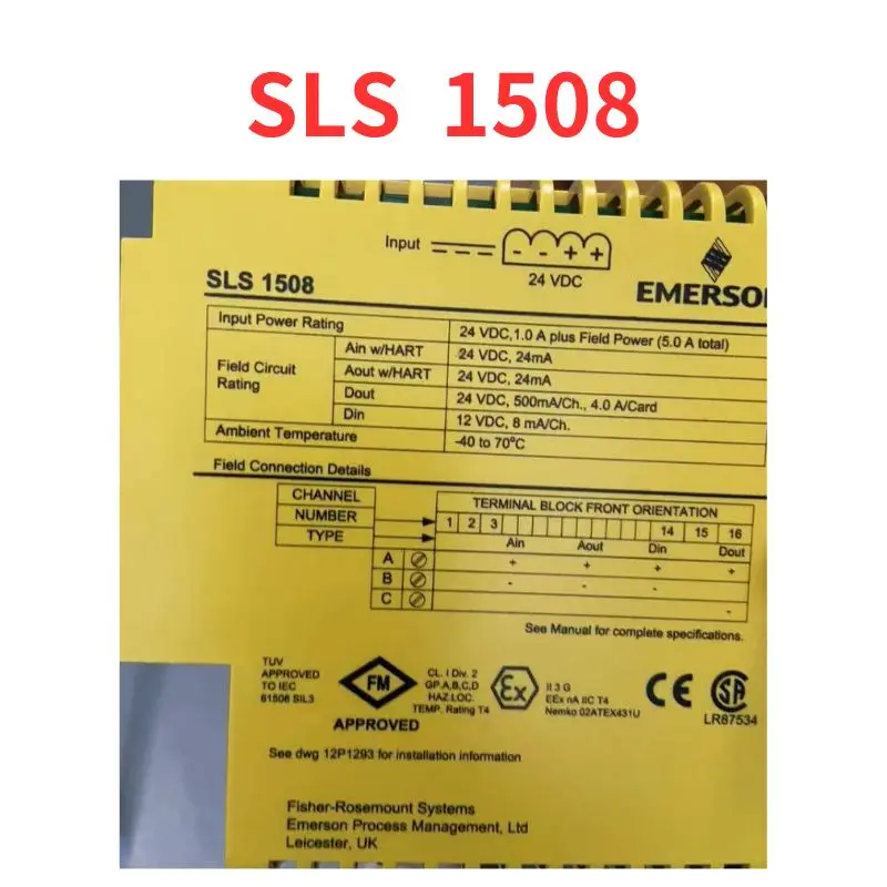 

Second-hand SLS1508 PLC test OK Fast Shipping