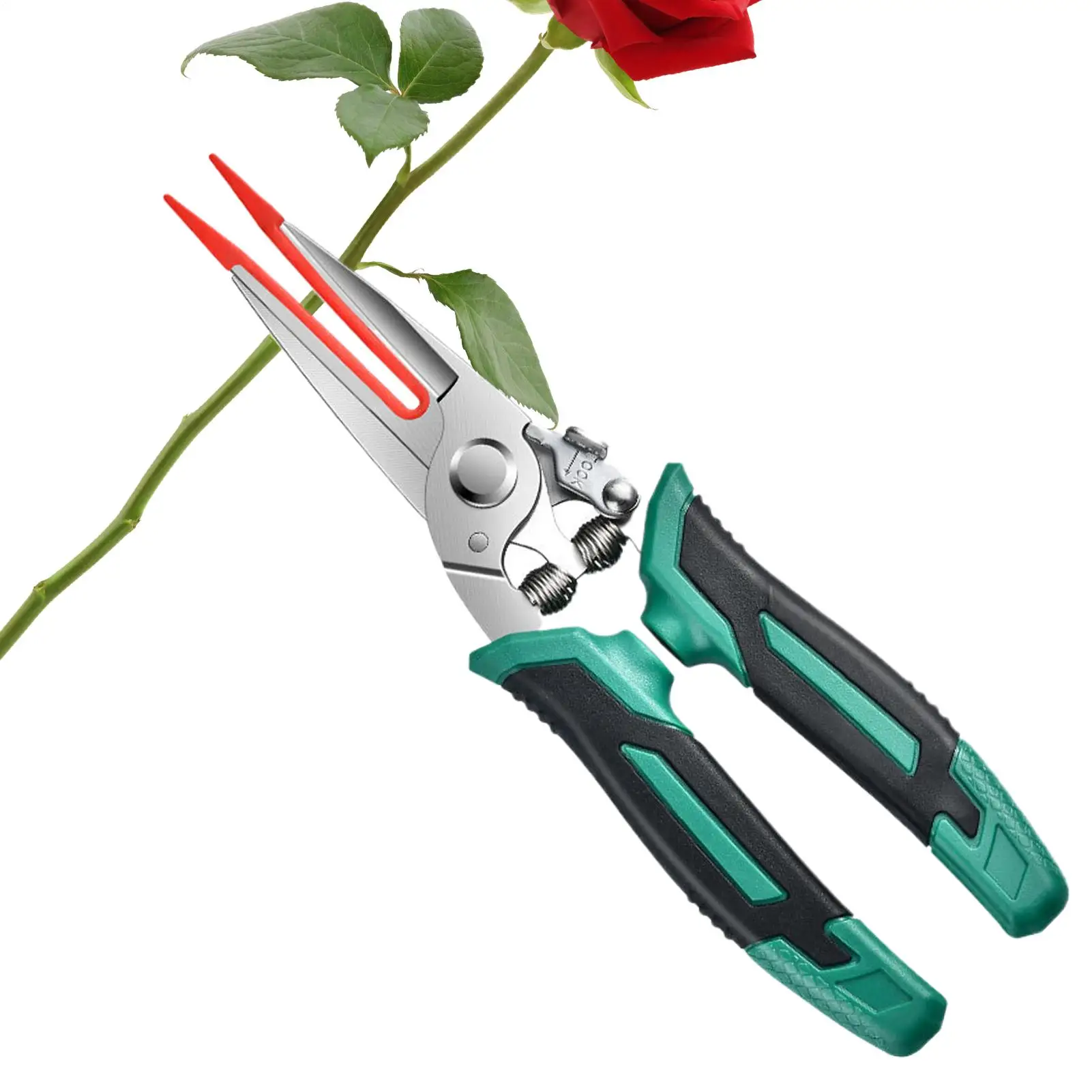 

Garden Pruning Shears Stainless Steel Hand Trimmer Garden Clippers For Outdoor Lawn Yard Landscaping Orchard Vineyard Farm