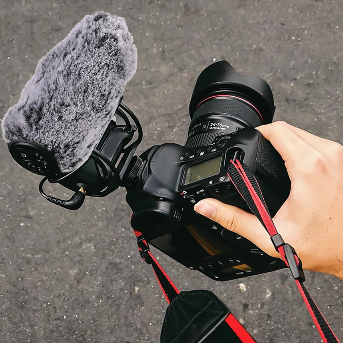 

1Pcs High-Quality Microphone Wind Muff for Videomic Pro Anti-Wind Noise Cover Breathable Design Elegant Black Finish