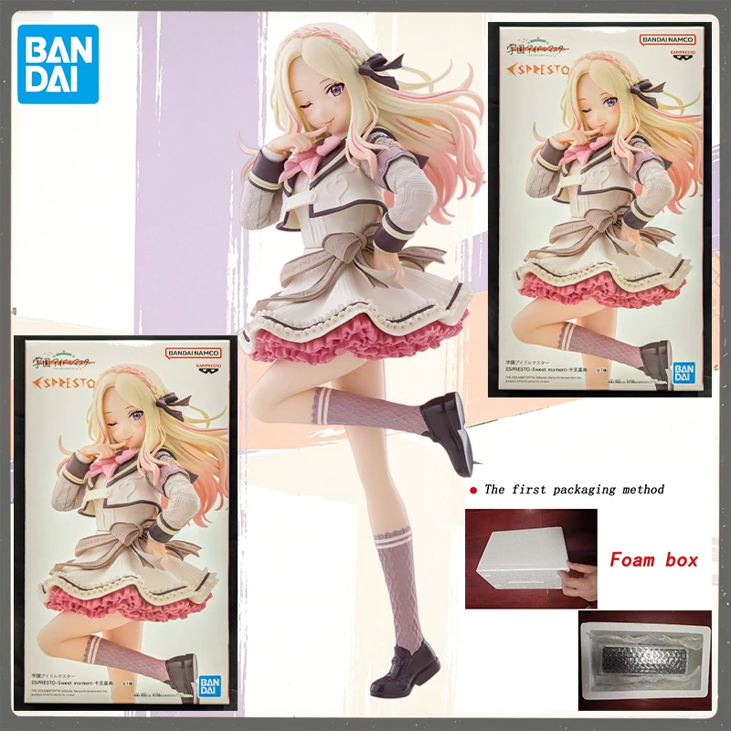 In Stock Banpresto Genuine ESPRESTO School Idolmaster Sweet Moment Sena Juo Anime Figure Modle Toy gifts