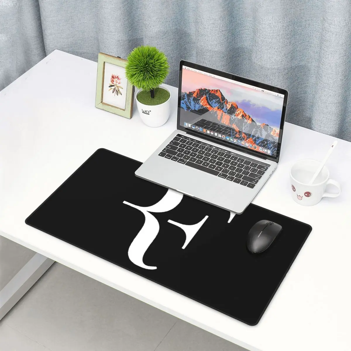 

Large Mouse Pad Roger Federer Gamer PC Laptop Mats Keyboard Carpet Computer Gaming Office Accessories Desk Mat