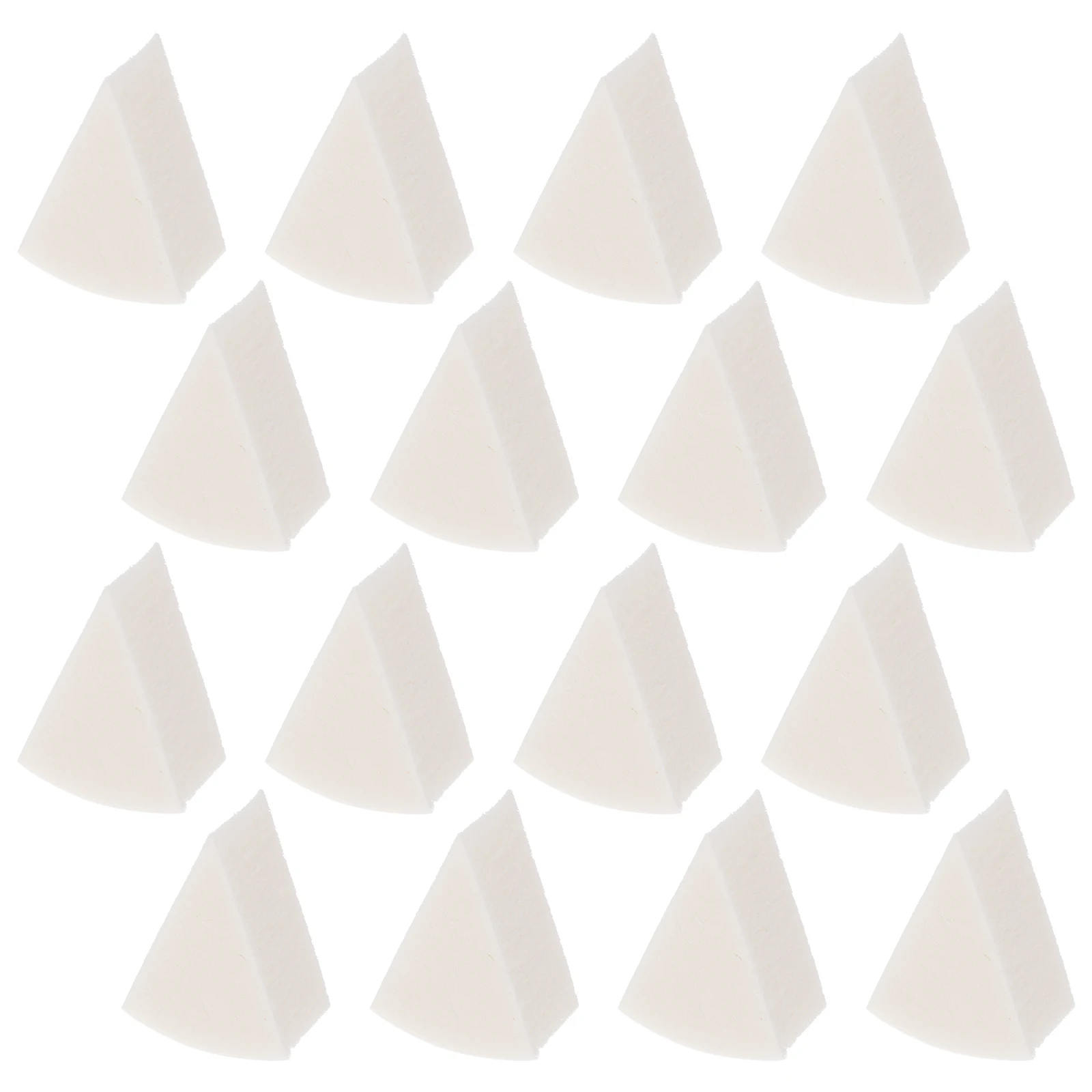 

2 Sets White Latex Powder Foundation Sponge Makeup Tools Sponges Puff Wedge Triangle Beauty Emulsion Women