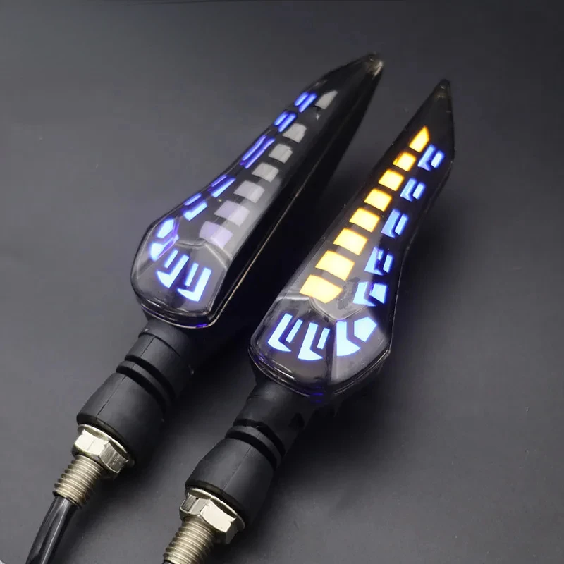 

10MM Motorcycle Turn Signal Light ABS Acrylic Indicator LED Lamp Universal For Ducati Monster 600 748 749 Scrambler Honda Hornet