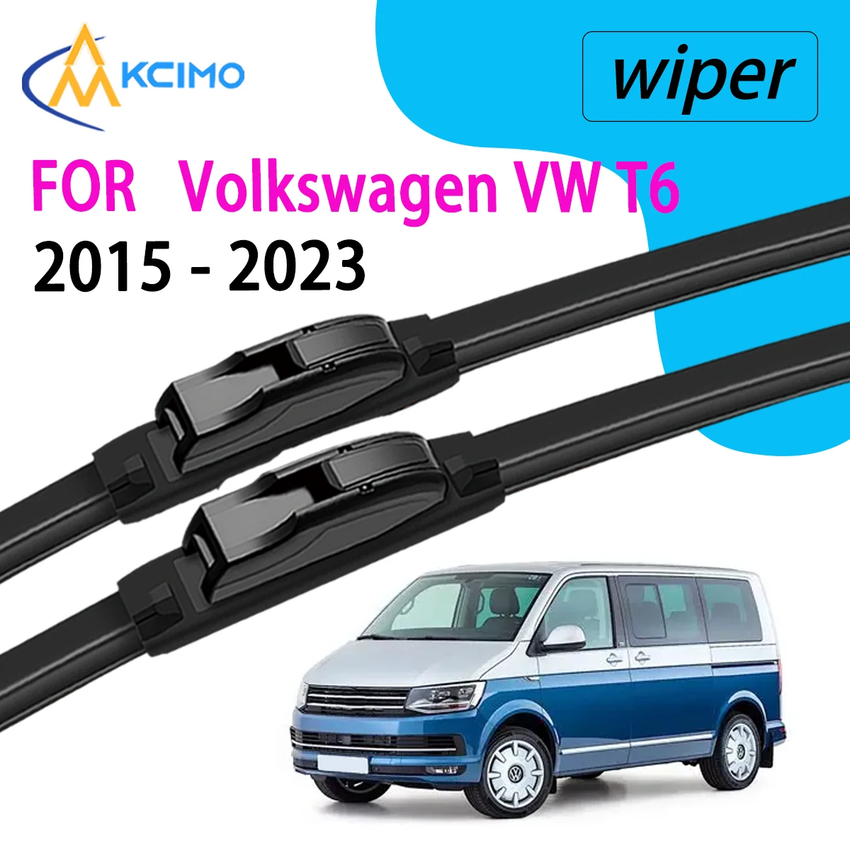 

High Quality Front Windshield Wiper Blades For Volkswagen VW T6 2015 - 2023 Auto Replacement Parts Windscreen Wipe