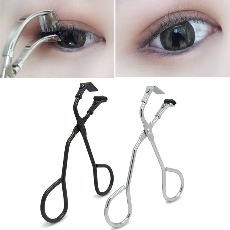 Edelstahl-Wimpernzange: Make-up-Tool für natürliche Wimpernkräuselung – Präzisionspinzette für Wimpern – Detail 3