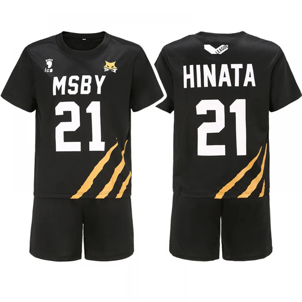 Miya Atsumu Cosplay Costume Uniform T-Shirt Shorts Msby Volleyball Club High School for Women Men Suit Halloween Stage Party