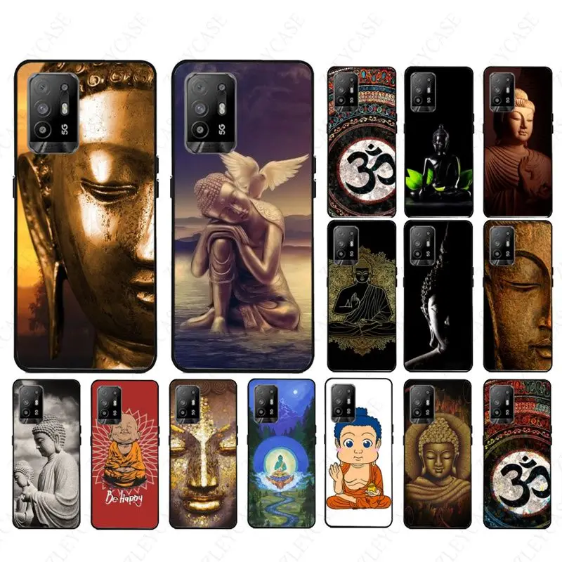 funda gautama buddha Phone cover For OPPO A94 A74 A9 A5 A53 A73 2020 A57 A76 A96 4G A54 A78 A95 A98 A72 5G Cases coque