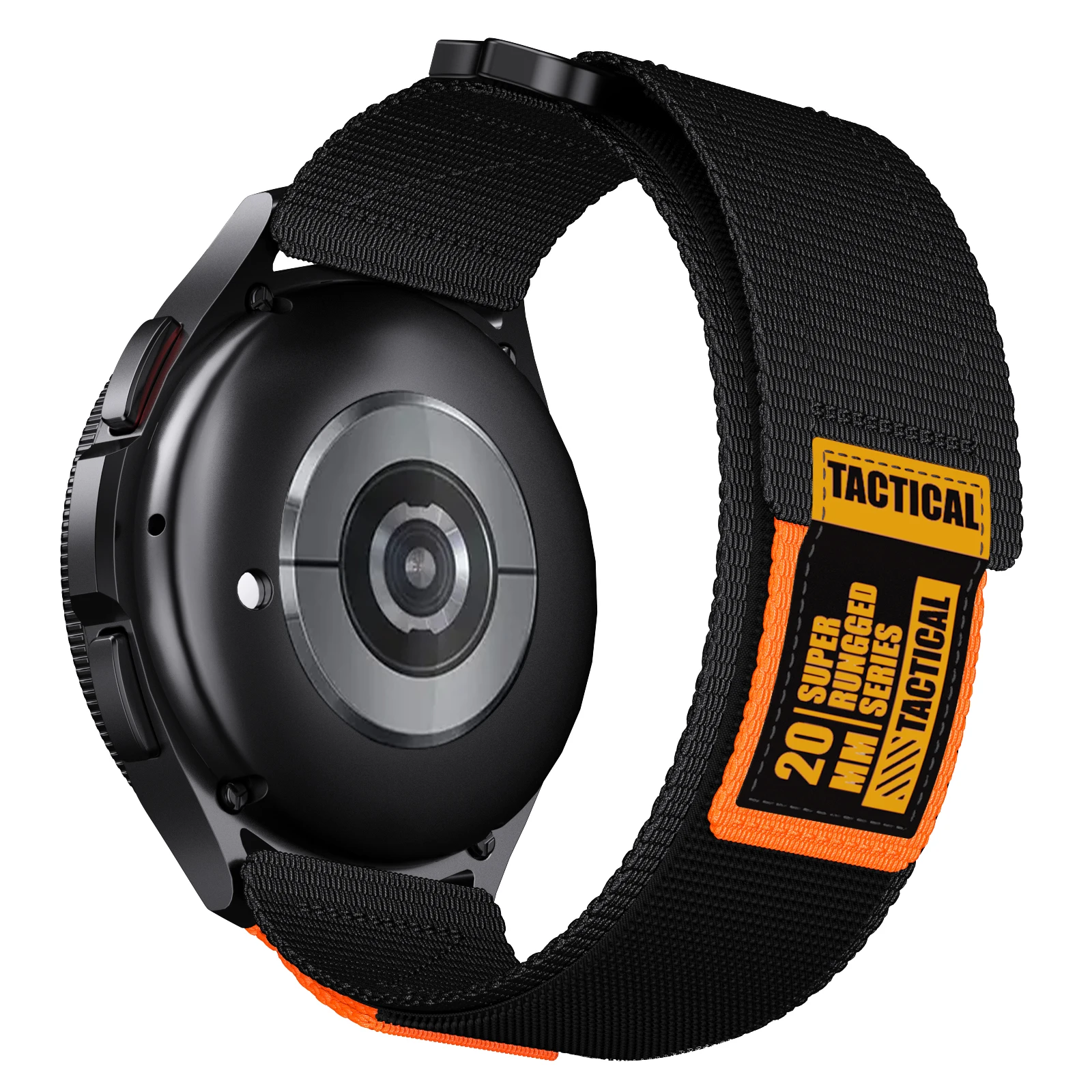 20 22mm taktisches Nylon band für Garmin Fenix 7 6 5 Pro 7s 6s 5plus Armband für Garmin Ersatz riemen für Samsung Huawei Gürtel