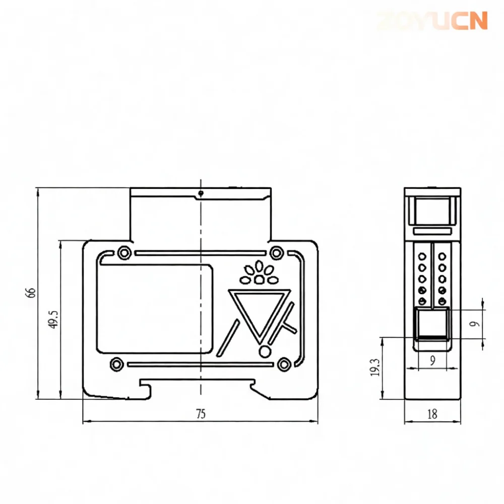 DC 1000V Solar PV Fuse Link Base 10x38mm For ZOYUCN Photovoltaic System Safety Protection With Visual Led Status Lights