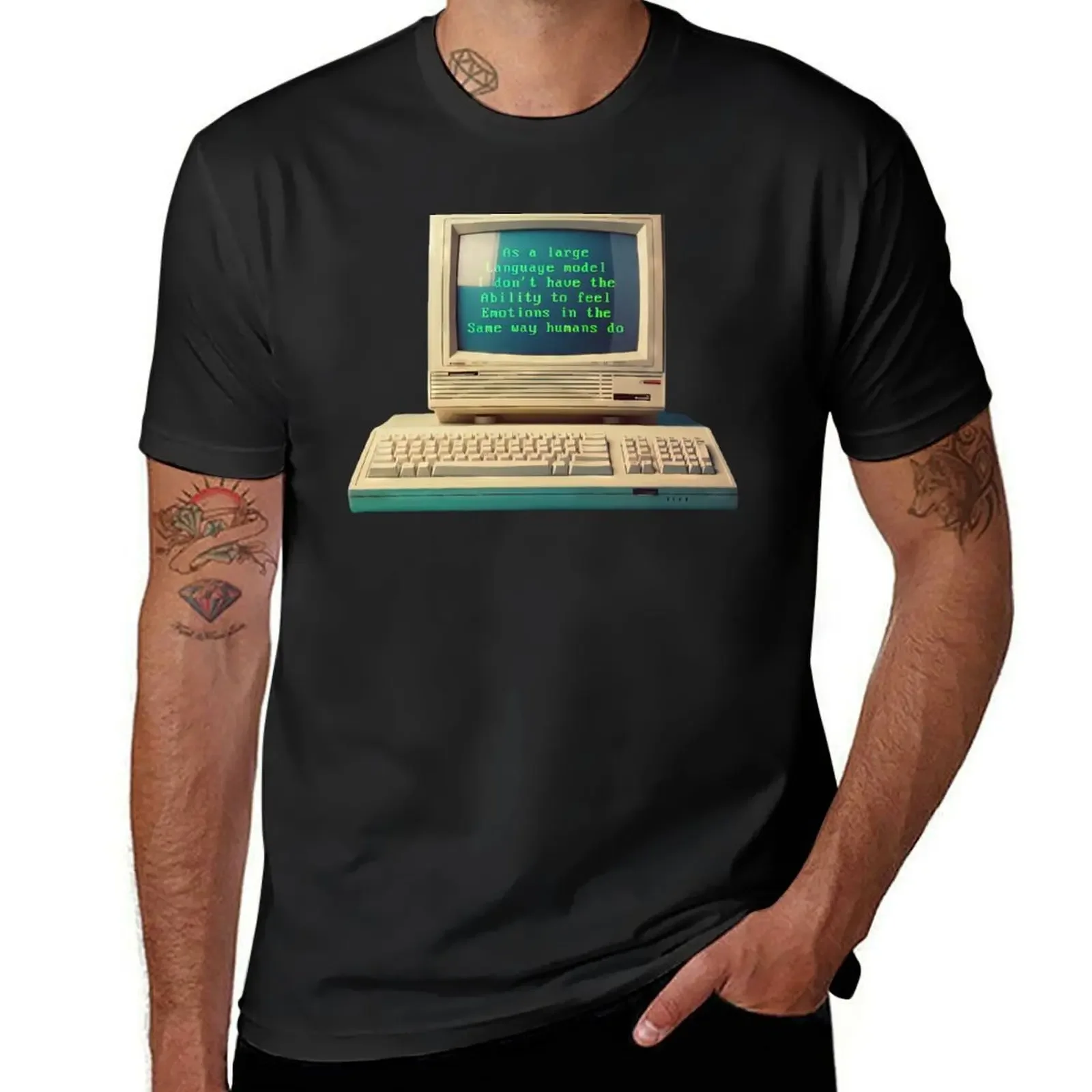 

The Lament of the Large Language Model T-Shirt sports fans korean fashion custom shirt plus size men clothing