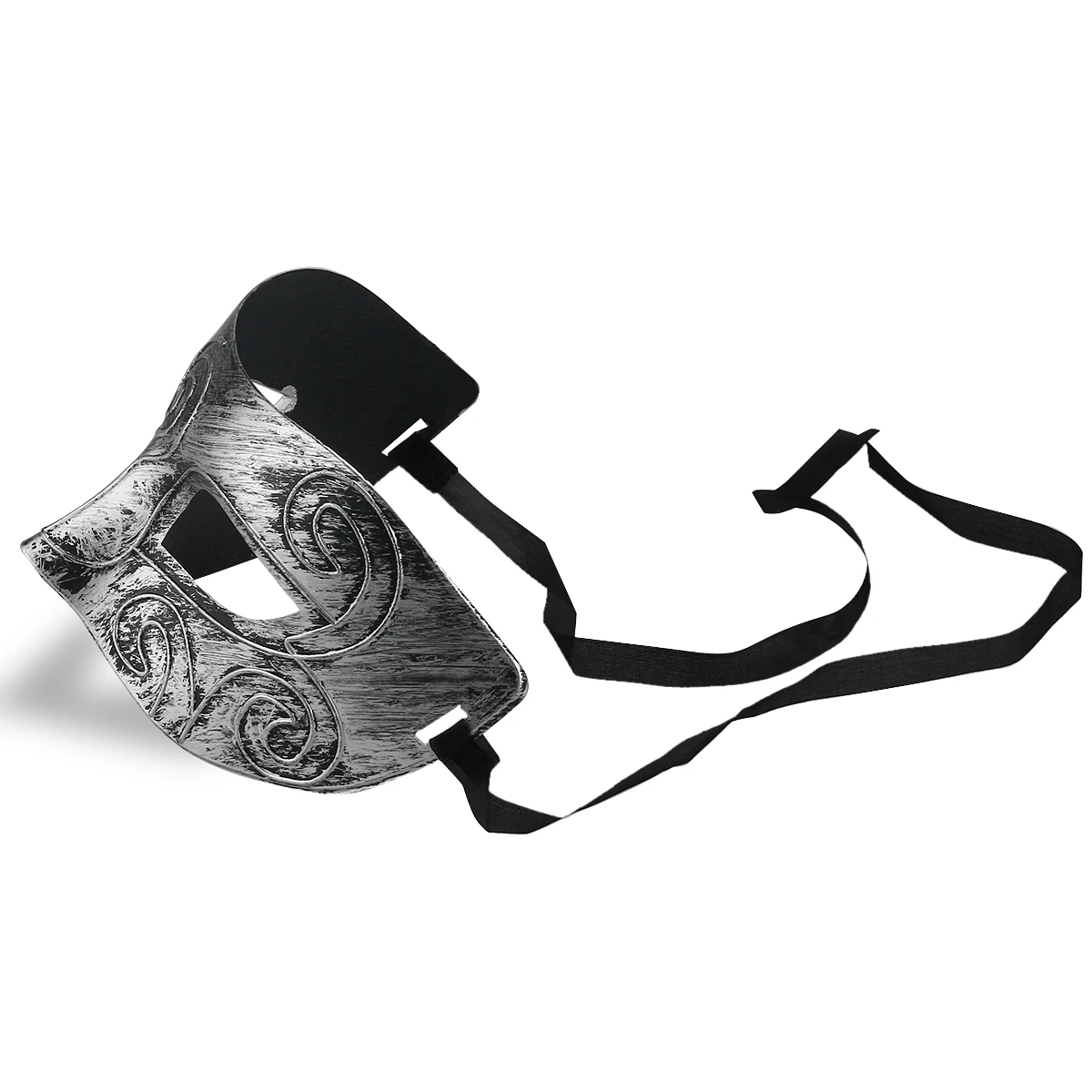

Men Masquerade Masquerade Mask For Men Mask Greek Roman Style Durable Plastic Silver 17x9x8cm Fancy Ball Halloween Masks