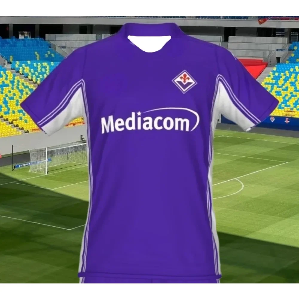2025 Camiseta cómoda y transpirable de entrenamiento de fútbol con estampado 3D para adultos y niños, trajes familiares a juego DU, novedad de verano