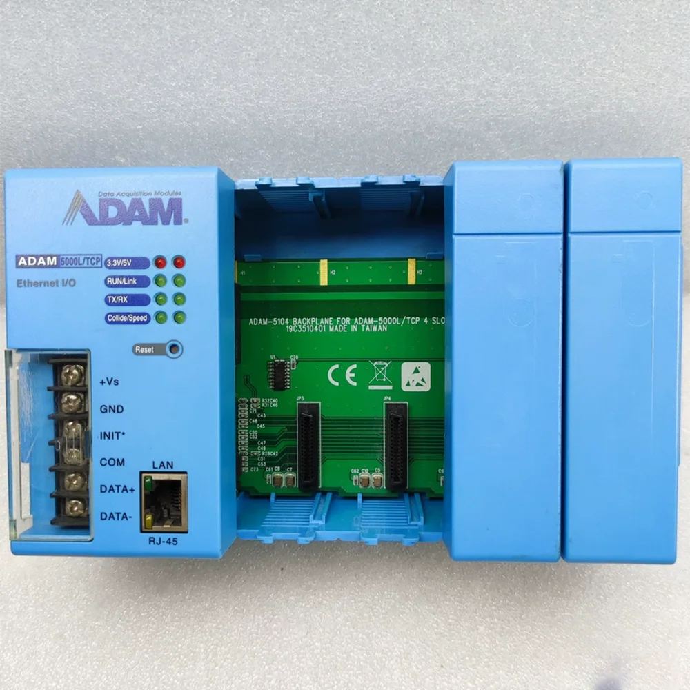 For Advantech Quad Slot Data Acquisition Module Ethernet 485 Communication ADAM5000L/TCP