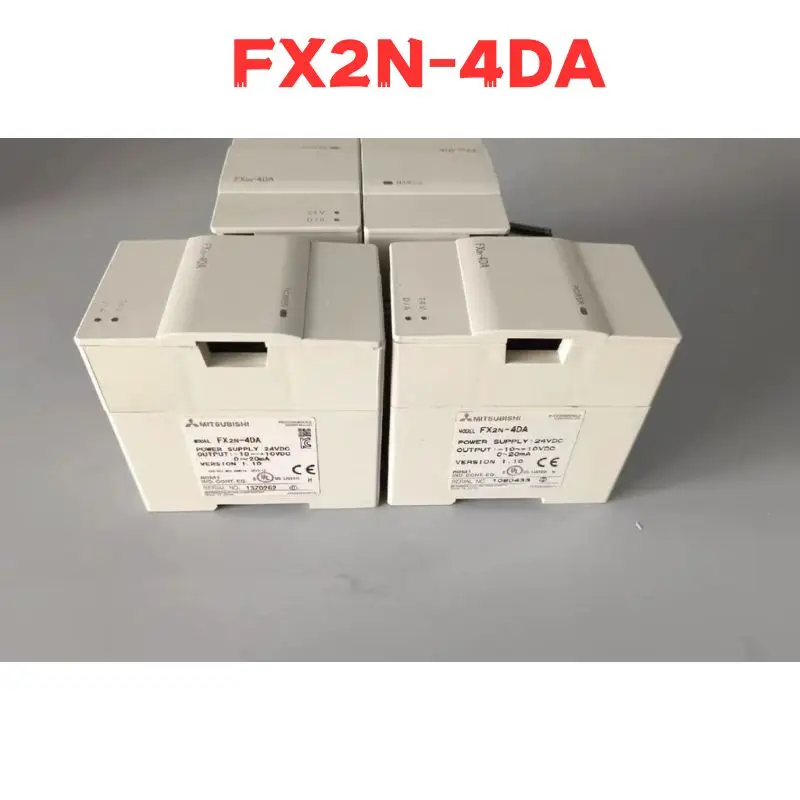 Used Original FX2N-4DA FX2N 4DA Module Tested OK