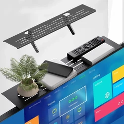 Universal TV Top Shelf Screen Top Storage Rack Monitor Organizer Home Office Computer Router Holder Display Stand Saving Space