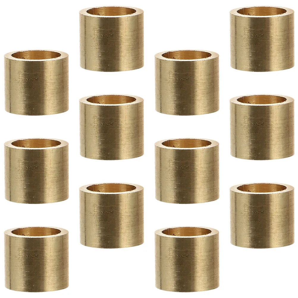 

12 шт., наконечники для кия для снукера, медные сменные наконечники, аксессуары для ремонта кия, детали для снукера, бильярда