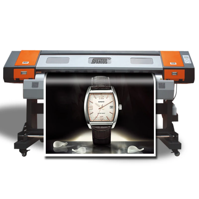 Eco Solvent Inkjet Printer 1.8m Large Format Indoor Outdoor Digital I3200 Print Head 1800mm Print CE Certified