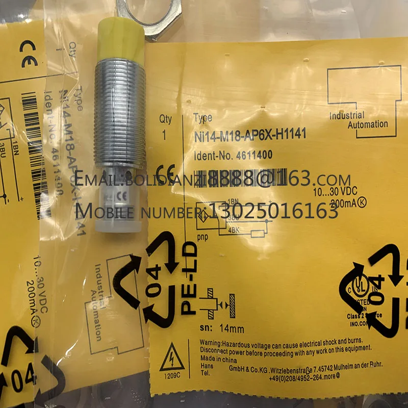 

New proximity switch sensorNi10-G18-AP6X-B1341 Ni10-G18-AN6X-B1341