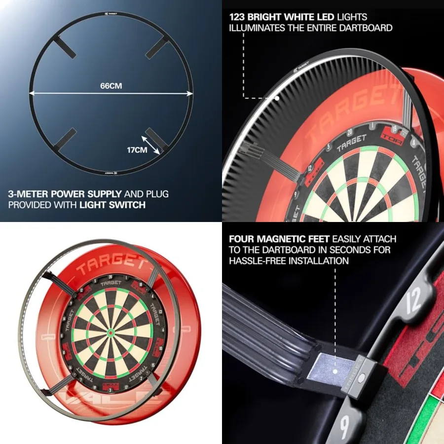 

Corona Vision Dartboard Lighting System